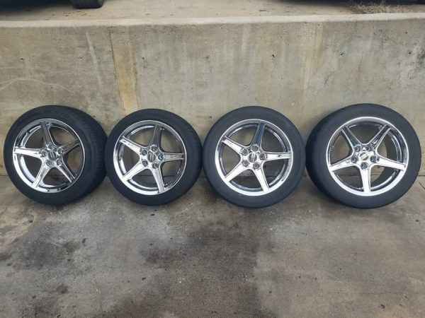 17x9 Aftermarket Saleen Wheels