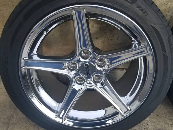 17x9 Aftermarket Saleen Wheels - Image 5