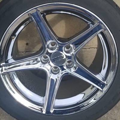 17×9 Aftermarket Saleen Wheels