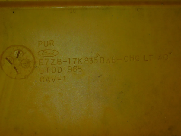 1991 Ford Mustang GT Rear OEM Bumper Cover - Image 7