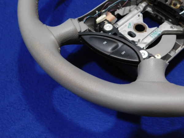 1999-2004 Mustang Leather Steering Wheel - Two Tone Gray Leather W49 - Image 5