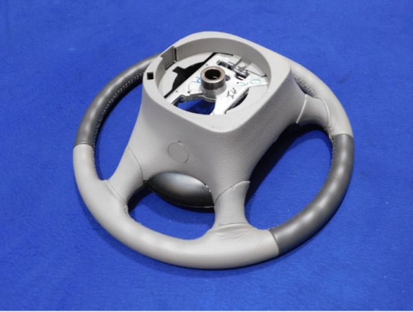 1999-2004 Mustang Leather Steering Wheel - Two Tone Gray Leather W49 - Image 10