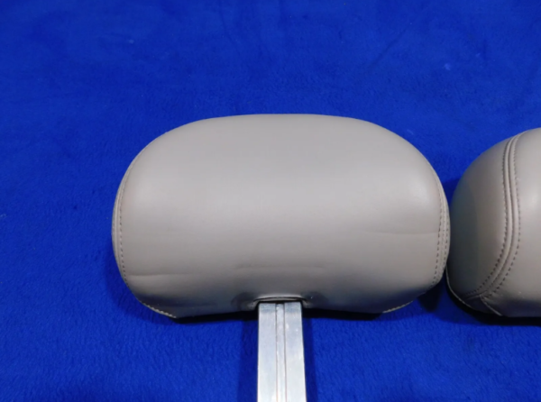 1999-2004 Ford Mustang Gray Large Headrest Pair Headrests - Image 4