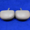1999-2004 Ford Mustang Gray Large Headrest Pair Headrests - Image 9