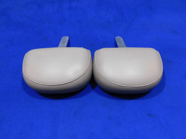 1999-2004 Ford Mustang Gray Large Headrest Pair Headrests - Image 9