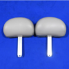 1999-2004 Ford Mustang Gray Large Headrest Pair Headrests - Image 10