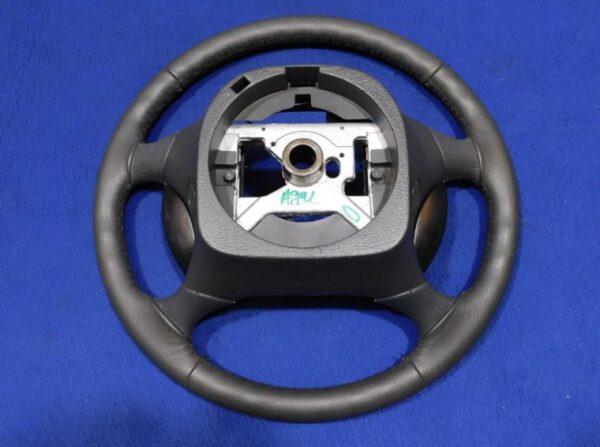 03 04 Ford Mustang Mach 1 Dark Charcoal Leather Steering Wheel 12K Mile A96 - Image 3