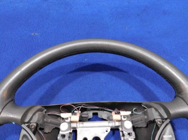 03 04 Ford Mustang Cobra Dark Charcoal Leather Steering Wheel OEM Take Off C96 - Image 4