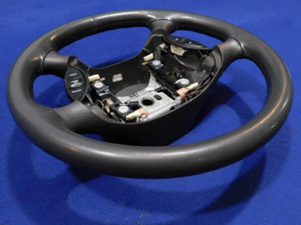 03 04 Ford Mustang Cobra Dark Charcoal Leather Steering Wheel OEM Take Off C96 - Image 9