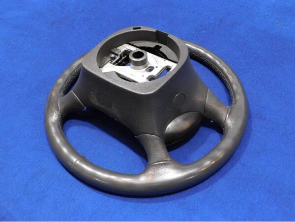 03 04 Ford Mustang Cobra Dark Charcoal Leather Steering Wheel OEM Take Off C96 - Image 10