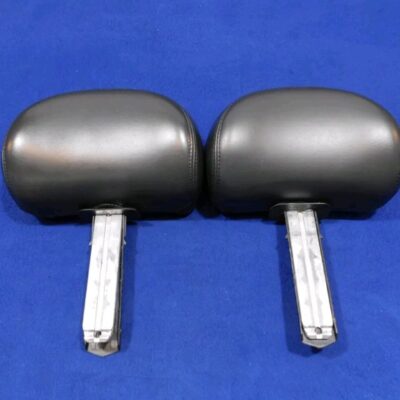 99-04 Ford Mustang DK Charcoal Large Headrest Pair Headrests C85