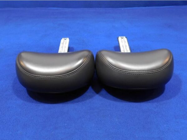 99-04 Ford Mustang DK Charcoal Large Headrest Pair Headrests C85 - Image 7