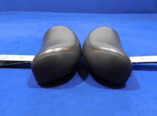 99-04 Ford Mustang DK Charcoal Large Headrest Pair Headrests C85 - Image 8