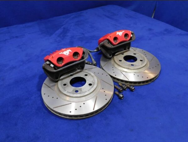 2001 Ford Mustang Bullitt Front Brake Calipers Rotors - Take Offs F34 - Image 8