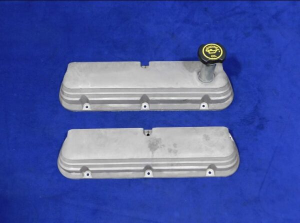 1987-1993 Ford Mustang 5.0L OEM valve covers Pair Good Used - Image 2