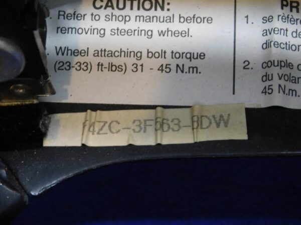 1994 Mustang GT OEM Leather Steering Wheel - Image 17