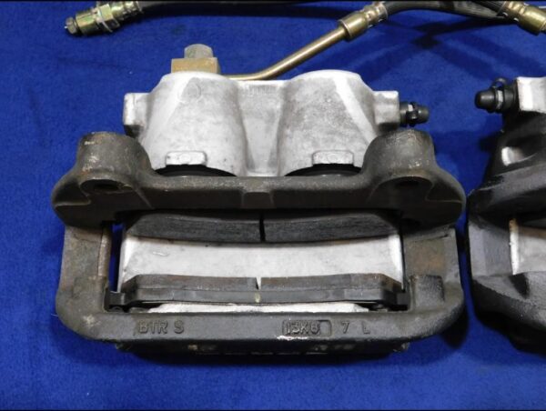 1999 Cobra Front Brake Calipers + Hoses + Pads (Used, 21K Miles) P15 - Image 10