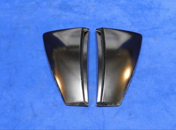 99-04 Mustang Quarter Panel Side Scoops (Black, R50) - Image 2