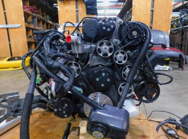 2006 Mustang GT 4.6L 3V V8 Engine + Roush TVS2300 Supercharger (Auto Drivetrain) - Image 11